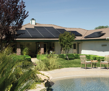 45 conjuntos de sistemas de generación de energía solar fuera de la red de 2000 W en California, EE. UU.