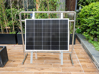 Gancho de balcón solar para sistema de energía de balcón de panel solar