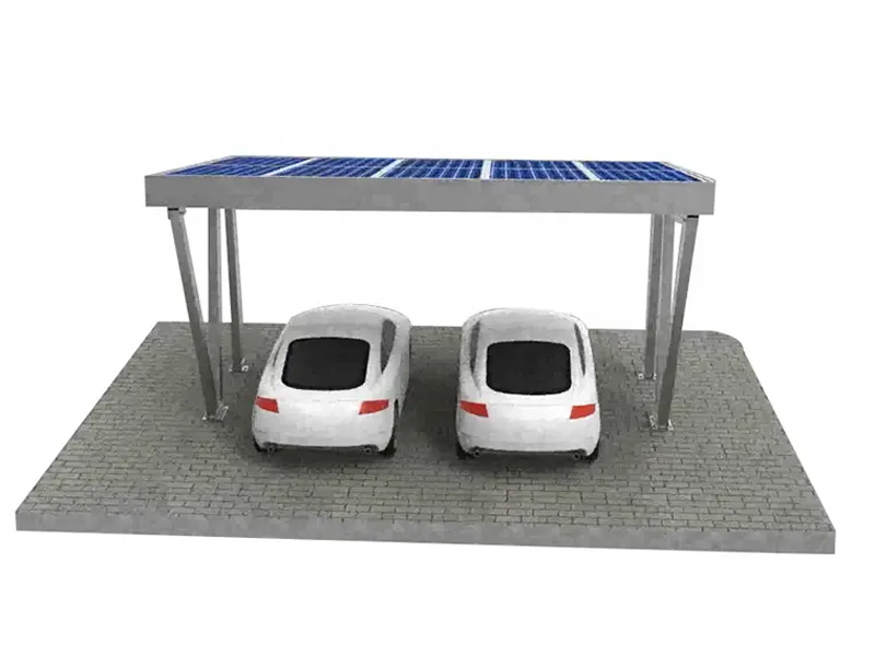 Sistema de montaje de cochera solar con kits de cochera de aluminio YRK-Carport01