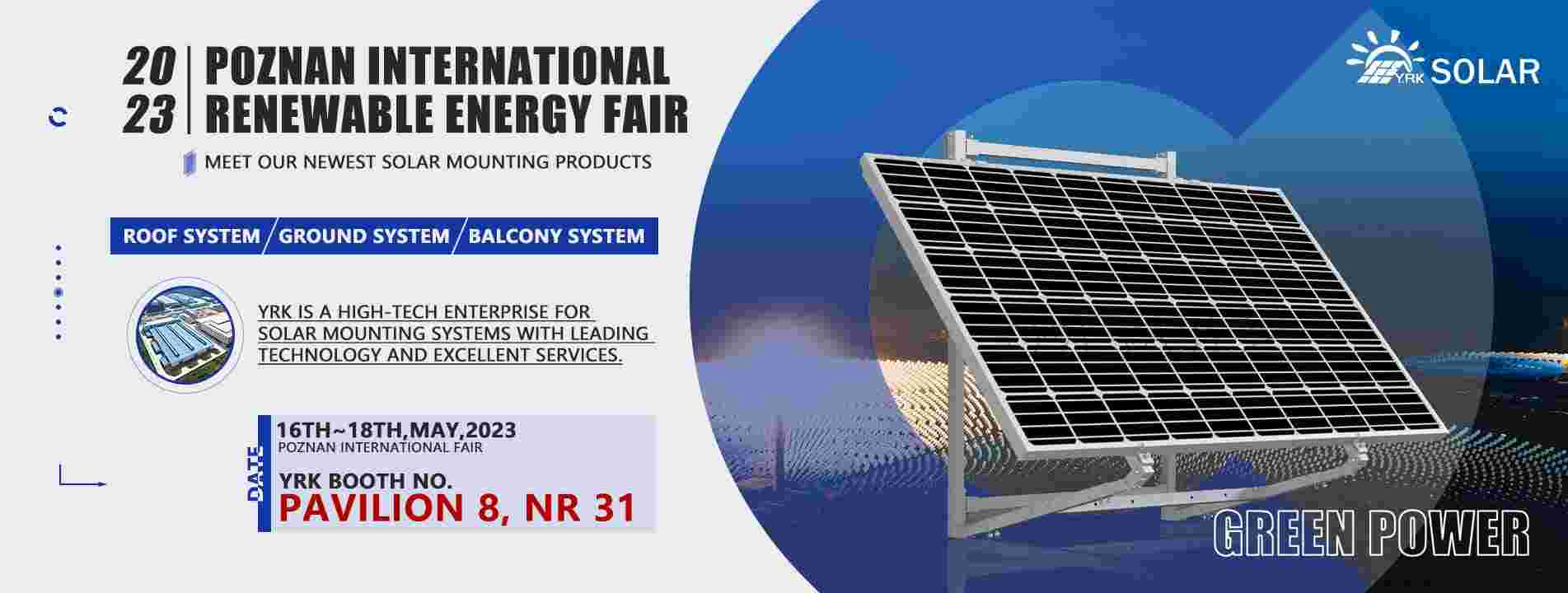 Feria Internacional de Energías Renovables de Poznan 2023