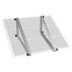 Soportes de montaje solar de triángulo ajustable de aluminio YRK-BB-04