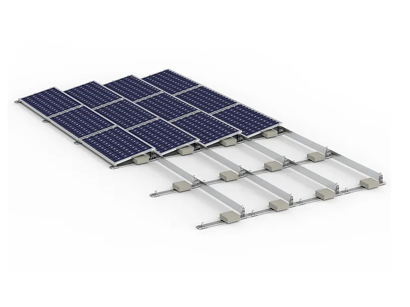 Sistemas de montaje solar de techo con balasto YRK-Roof03