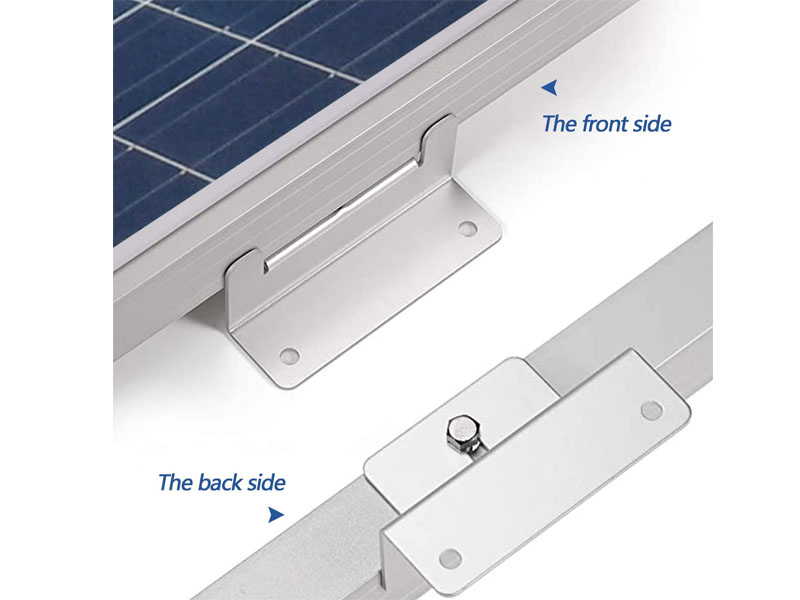 Kit de soporte Z de paneles de techo de panel solar con pernos de tuercas YRK-ZB01