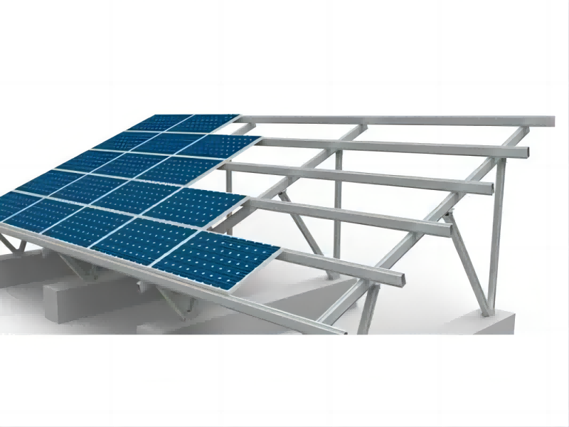 Sistema de montaje en tierra solar Bastidores fotovoltaicos YRK-Ground03