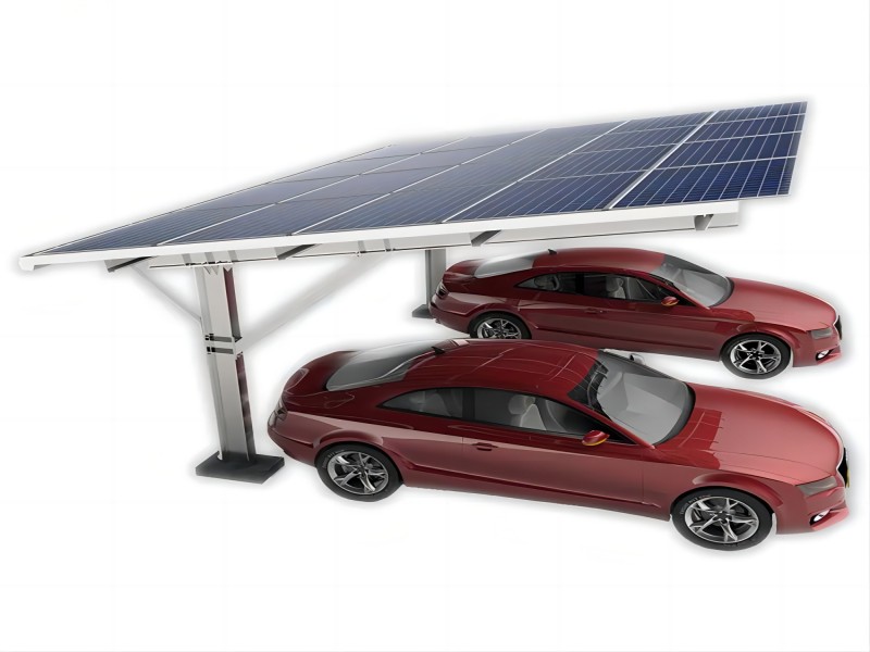 Sistema de montaje solar impermeable para cochera YRK-Carport01