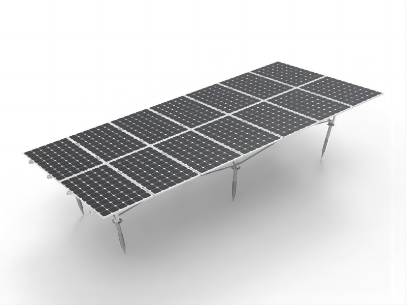 Sistema de bastidor de estructura de suelo de montaje de panel solar YRK-Roof02